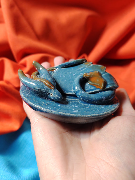 Pote especial Temolda Dragão dorminhoco - Fogo | Temolda