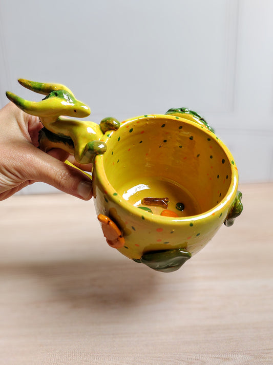 Caneca Dragão da Natureza 02 - Limitada | Temolda