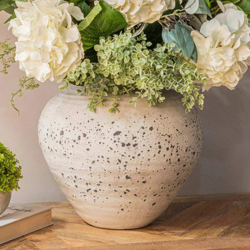 Vaso de cerâmica de pedra Regola - Harfiy Home Decor