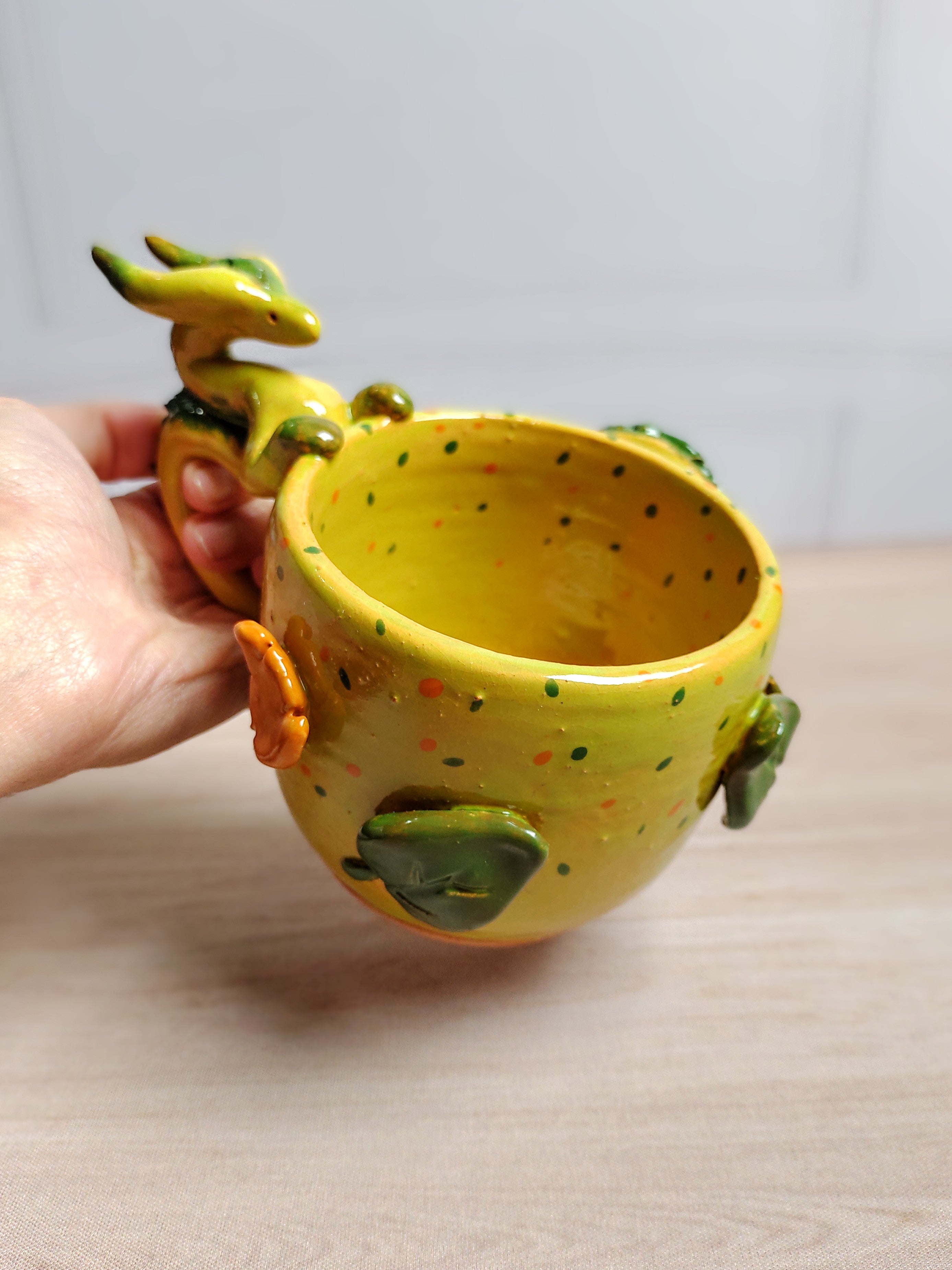 Caneca Dragão da Natureza 02 - Limitada | Temolda