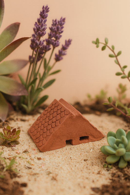 10 - 100 Uni. Minis Chalés Suíços de Cerâmica Artesanal